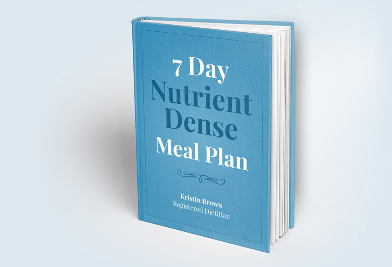 7 Day Nutrient Dense meal Plan